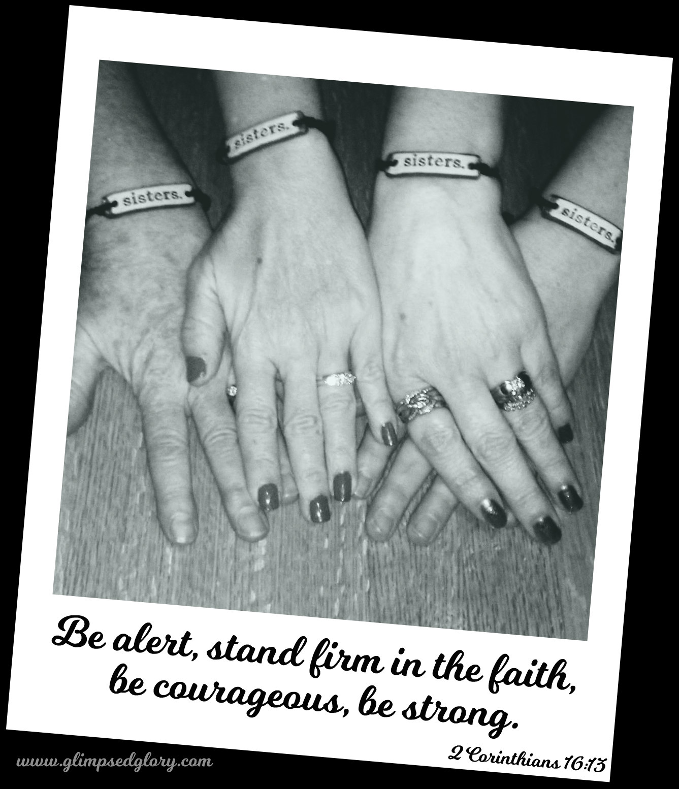 four hands sisters 2cor1613